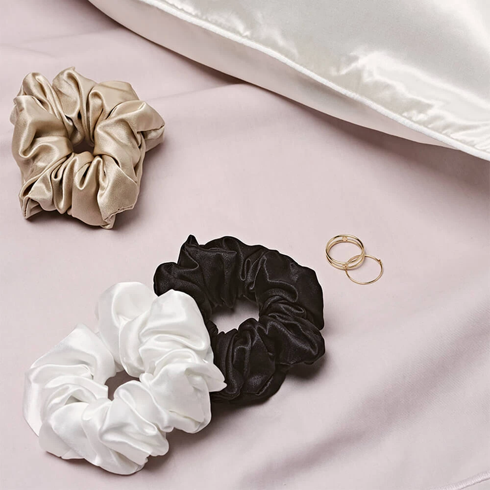 Trio De Chouchous En Soie 5 Trio De Chouchous En Soie â Image 3